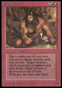 MTG English Stone Giant Heavy Play Normal Alpha - Bild 1 von 1