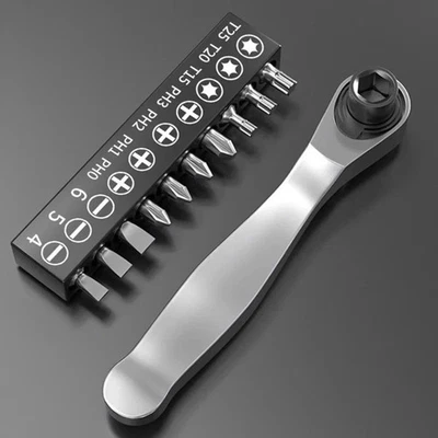 Mini Ratchet Wrench Set 72-tooth Hand Tool  For Confined Spaces - Image 1 of 4