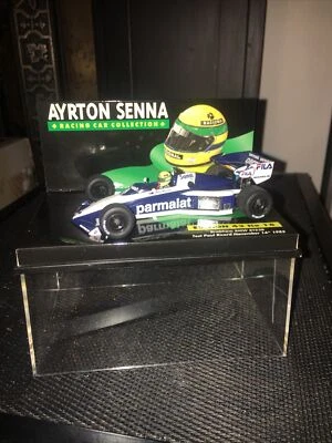 Minichamps Ayrton Senna #18 Brabham BMW BT52B Test Paul Ricard 1/43 540 834399 Foto 1 de 4