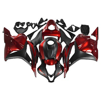 Injection Red Black Fairings Kit for Honda CBR600RR F5 2009-2012 11 ABS Bodywork - Image 1 of 4