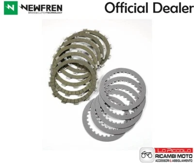 F2874AC DISCHI FRIZIONE COMPLETI NEWFREN YAMAHA YZ-F R6 600 2006 2007 2008 2009 - Immagine 1 di 4