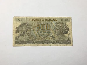Billet Italie 500 Lire 1966 (8-38/1) - Imagen 1 de 2