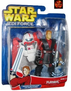 Star Wars Jedi Force Actionfigur Anakin Skywalker + Glider 2004 Playskool Neu - Bild 1 von 5