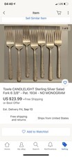 New listing
Sterling Silver Scrap 775 Grams Total No Knives