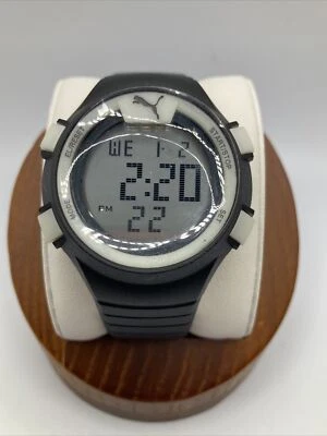 Reloj digital Puma unisex 44 mm negro LCD deportivo correa de silicona - FUNCIONA Foto 1 de 4