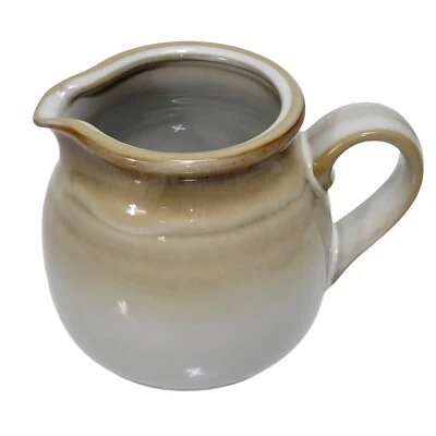 Vintage anni 70 80 NORITAKE 14 oz crema fanfara marrone vortice terracotta - Immagine 1 di 4