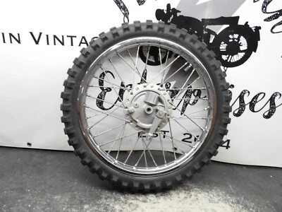  Buje de rueda delantera y placa de respaldo 2809 Kawasaki KDX 80 KDX80 Foto 1 de 4