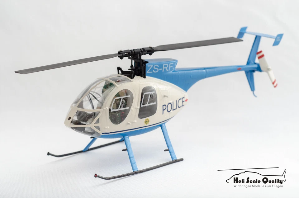 Rumpf-Bausatz Hughes / MD 500C / D / E 1:35 für Blade Nano CPX und andere Minis - Bild 1 von 4