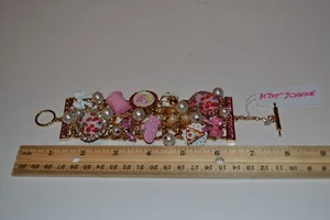 Betsey Johnson Babycakes Baking Theme Bracelet NEW - Bild 1 von 6