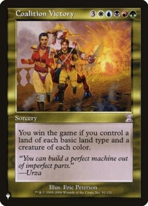 1X NM Coalition Victory Time Spiral Timeshifted The List - Picture 1 of 1