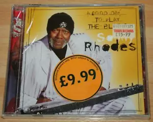 Sonny Rhodes - A Good Day To Play The Blues - Sealed 2001 Stony Plain Records CD - Imagen 1 de 2