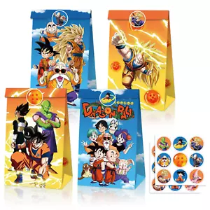 12 Dragon Ball Z Goodie Bags Geschenk Gastgeschenke für ein Anime Motto Geburtstag Party Event - Bild 1 von 5