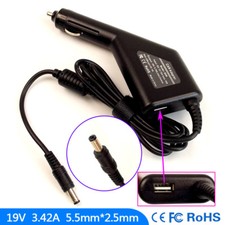 Laptop DC Adapter Car Charger USB Power for Asus U41JG U41S U41SD U43J U43JC-A1