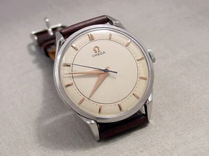Omega Large Vintage Men's Watch Manual Wind - Picture 1 of 9