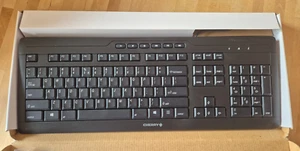 CHERRY Stream 3 Tastatur, USB, schwarz, EN/US, kabelgebunden - G85-23200EU-2 - Bild 1 von 4