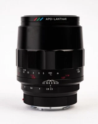 Voigtlander E-Mount 110 mm F2.5 MACRO APO-LANTHAR para Sony *NUEVO* Foto 1 de 4