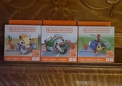 Black + Decker Constructor Set Of 3 Engineering Set, Skills Development Multi-Pc - Image 1 of 4