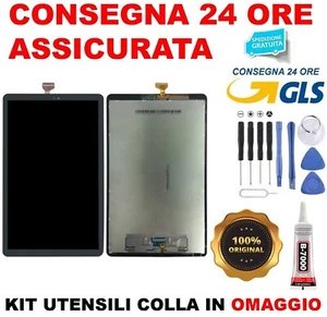 DISPLAY LCD ORIGINALE SAMSUNG GALAXY TAB A2 2018 SM T590 T595 TOUCH SCREEN VETRO - Foto 1 di 5