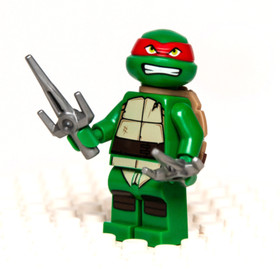 LEGO® TMNT Minifigure - Raphael Gritted Teeth (tnt008) 79103 Turtle Lair