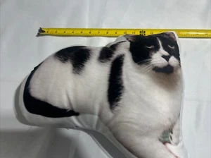 Cat Pillow Zippered Cover For Cleaning Easy On And Off - Picture 1 of 3