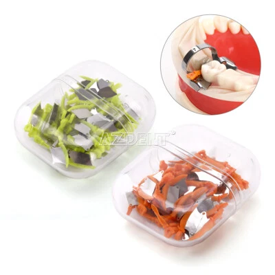 Cuchillo de cuña de plástico interproximal dental Prime Teeth 50 un. matriz de protección S/M Foto 1 de 4