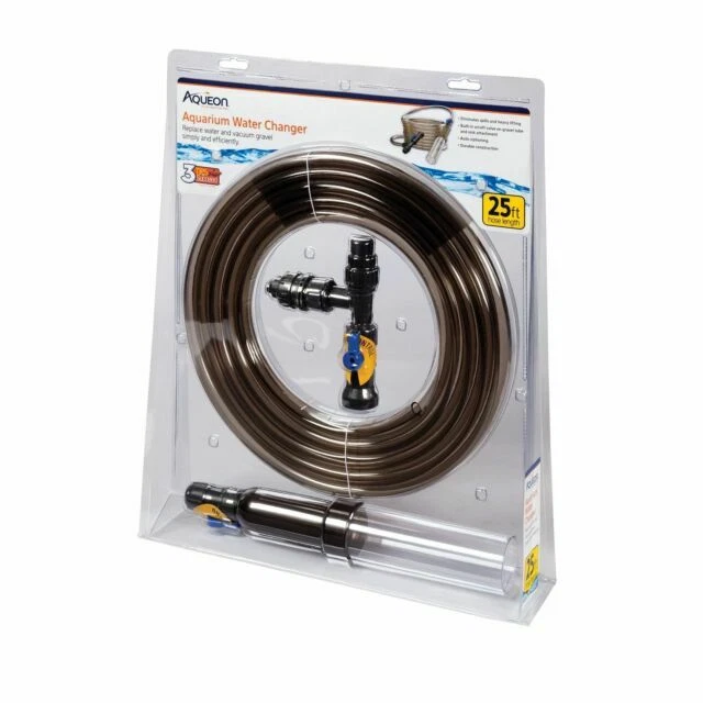 Aqueon Aquarium Water Changer Gravel Cleaner Vacuum - 25 Feet