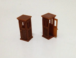 Outland Models Modelleisenbahn klassische Holz Stil Telefonzelle Spur H0 - Bild 1 von 1