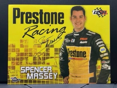 VRHTF NHRA DE COLECCIÓN FIRMADO POR SPENCER MASSEY DSR PRESTONE TOP COMBUSTIBLE DRAGSTER REPARTO Foto 1 de 3
