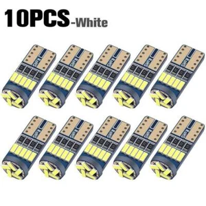 10x T10 LED Canbus Error Free Bulb 15 SMD 194 W5W Car Wedge Lamps Dome Map Light - Picture 1 of 12
