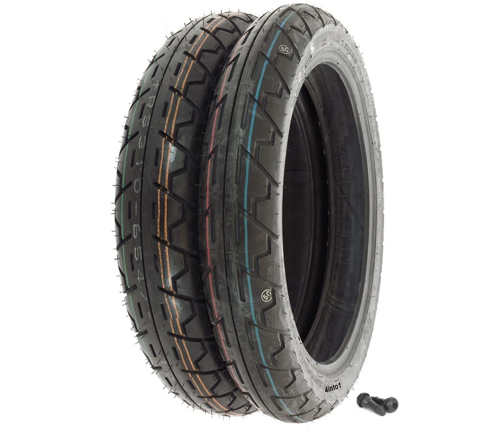 IRC Durotour RS-310 Tire Set - Honda CM400A/C/T 81 CM450A/C - Tires and Valves - Imagem 1 de 1