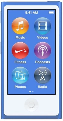 APPLE  iPOD NANO 7TH GENERATION 16BG BLUE (SEALED IN BOX) [BRAND NEW] - Image 1 of 4