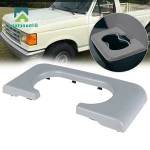 Portavasos consola central reemplaza almohadilla gris pedernal claro para Ford F250 350 99-10 - Imagen 1 de 11