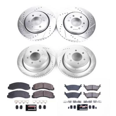 PowerStop Disc Brake Kit Front and Rear - Fits Ford F-150 2012-2018 K6268 - Изображение 1 из 4