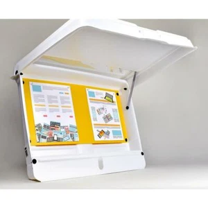 Posting Permit Box Unit Outdoor/Indoor Standard 21 in. x 27 in. x 4 in. Jobiste - Picture 1 of 7
