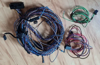 BMW F07 F10 ( E60 E70 E90 F30 E84 ) wiring loom Harman Kardon ( logic 7 ) sound - Image 1 of 4