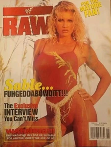 WWF Raw Magazine November 1998 Sable    B - Picture 1 of 16