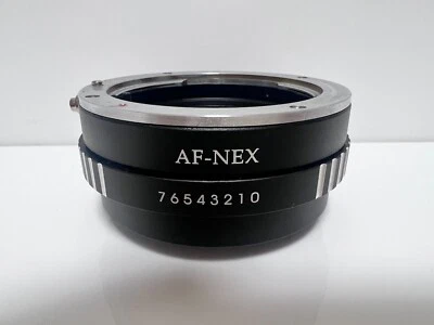 AF-NEX LENS Mount Adapter for Sony Minolta Alpha AF Lens to Sony E Mount Camera - Image 1 of 4