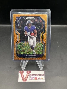 Panini Prizm 2020 - J.K. Dobbins Rookie Orange Lazer #379 Baltimore Ravens - Imagen 1 de 2
