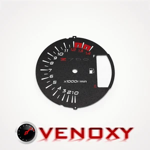 Kawasaki Z 750 2007-2012 Aftermarket Instrument Cluster Black Gauge Faces - Picture 1 of 1