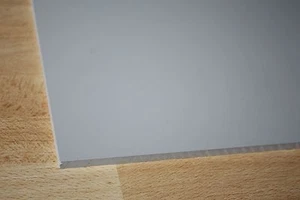 1 Hart PVC Kunststoffplatte hellgrau 245x495x8mm - Bild 1 von 1