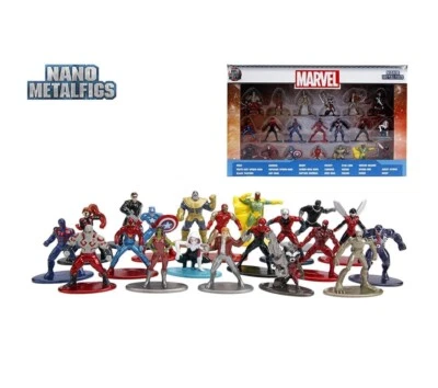 Marvel Nano Metalfigs 20 Pack Die Cast Figures  Jada Super Hero Collection New. - Image 1 of 4