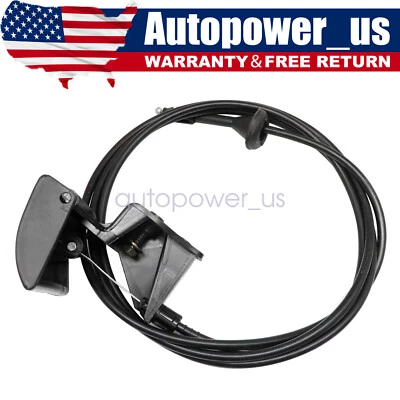 Hood Latch Release Cable w/ Handle for 05-10 Jeep Grand Cherokee 06-10 55394495 - Image 1 of 4