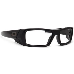 Oakley Men's Sunglasses Frame Only 03-473 Gascan Matte Black Wrap USA 60 mm - Picture 1 of 6