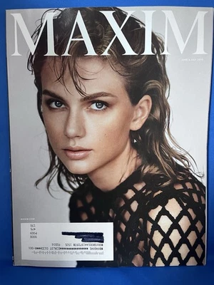 Maxim Magazine June/July 2015 - The Hot List - Taylor Swift Cover Foto 1 de 3