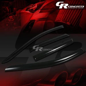 VISERA DE VENTANA DE TINTE DE HUMO/DEFLECTOR DE VIENTO VENTILACIÓN SOMBRA DE LLUVIA PARA 07-13 FORD EDGE/MKX - Imagen 1 de 12