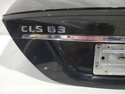 Mercedes CLS63 AMG 2007 OEM 040 tapa de maletero negro azabache con alerón Foto 1 de 4
