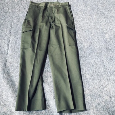Vintage Boy Scouts of America Pants Mens Waist 31 Uniform Cargo Pockets 70s - Image 1 of 4