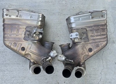 SILENCIADOR PORSCHE 991 GT2 GT3 RS 2014-19 911 GT3 2019 99111104881 99111104781 44 Foto 1 de 4