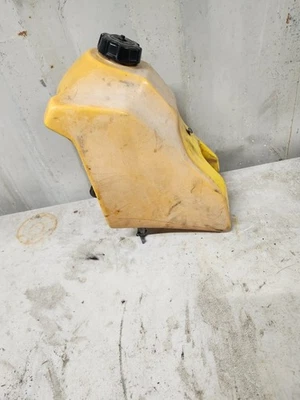 Yamaha YZ 125 1983 gasolina combustible gasolina tapa tanque Petcock OEM DAÑADO Foto 1 de 4