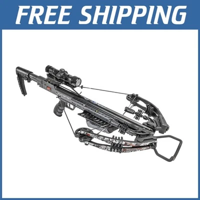 Burner Crossbow 415 FPS Gray Camo + Precision Scope - Image 1 of 4